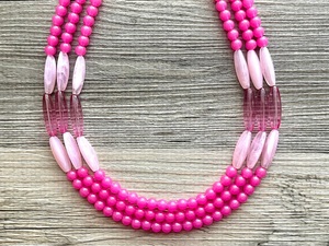 Best Trendy Women's Fancy Multilayer Resin Beaded <b>Necklace</b> Design Stylish Party Jewelry Strand <b>Necklace</b> Wedding Party for Woman - Product Image 2