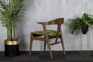 Elegante mini Silla de comedor de madera de granja con diseño contemporáneo para uso doméstico, oficina y hostelería - Product Image 2