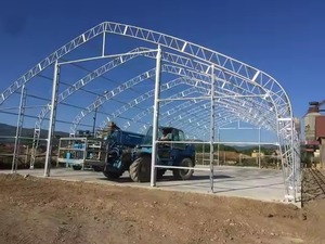 Modern Industrial <b>Large</b> Outdoor Steel <b>Tent</b> for Various School Mall Hotel Apartment Workshop Hall Bedroom Hospital Bathroom - Product Image 4