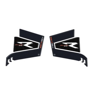 2 Pezzi Protezioni Laterali in Resina 3D Compatibili con Adesivi per Moto KTM 890 DUKE R, Sticker Eleganti - Product Image 2