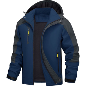 Vestes Softshell Personnalisables pour Hommes à Marque Privée, Coupe Athlétique Sportive, Capuche, Coupe-Vent, OEM, Vente en Gros, MOQ Faible - Product Image 5