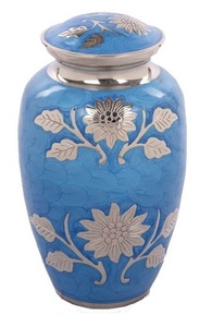 URNE DE CRÉMATION PAPILLON CLASSIQUE EN MÉTAL POUR CENDRES HUMAINES - Product Image 5