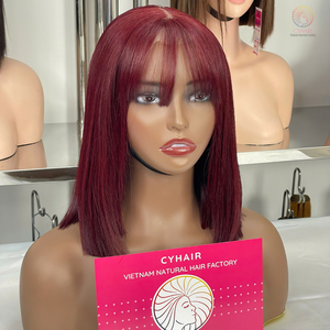 Top Recherche Longue Durée Vierge Unique Donneur Pur Extensions de Cheveux Humains Dentelle Perruques brut vietnamien Os Droite Perruque de Cheveux Humains - Product Image 1