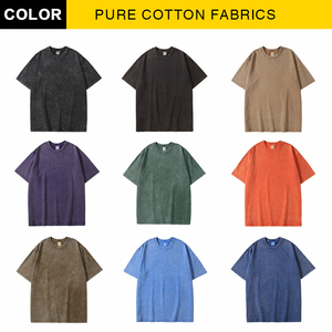 T-shirt pour homme en coton 100% à col rond, prix de gros, design de logo personnalisé, coupe ample, dernier motif uni, haute qualité, séchage rapide - Product Image 3