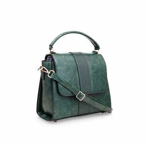 <b>Green</b> Casual P55523 Shoulder Shopping <b>Bag</b> - Product Image 2