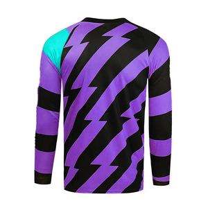 Nouvel arrivage de maillot de course maillot de motocross respirant en nylon/polyester grande taille à vendre impression de logo par sublimation pour vente personnalisée - Product Image 2