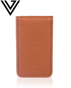 Cartera Unisex Ultra Delgada y Elegante de Diseño Corto, con Cierre Magnético Abierto, Duradera, Hecha de Auténtica Piel de Cabra Nappa - Product Image 3