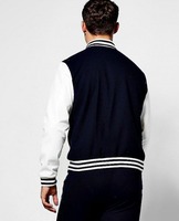 Letterman veste OEM patchs de broderie personnalisés hommes Letterman Baseball manches en cuir veste d'université veste d'université Chenille