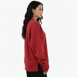 Trendy Sweatshirts for Women Pullover <b>Hoodies</b> Oversized Crewneck Tops Sweaters <b>Comfy</b> Spring Fall Winter Outfits - Product Image 2