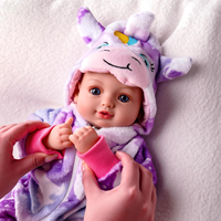 Muñeca Bebé Reborn Realista de 17 Pulgadas de Babeside Winter, Cuerpo Suave, Pintada a Mano, Juguete Realista