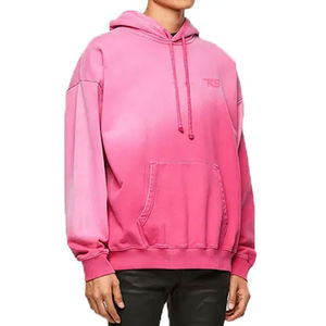 Sudadera con Capucha Estilo Vintage Lavada al Ácido para Hombre, 360 Gsm, 100% Algodón, Manga Regular, Bolsillo, Impresión Personalizada OEM, Felpa, Invierno, Absorbe la Humedad - Product Image 5