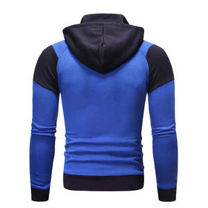Sweat à capuche épais imprimé pour homme, doublure polaire, fermeture éclair, coupe ajustée, idéal pour la gym, streetwear, tendance, élégant et confortable, 100% coton - Product Image 3