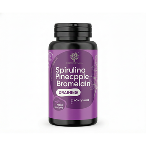 Complément Alimentaire RedMoringa Ananas Bromélaïne 5000 GDU Spiruline 60 Capsules Italie OEM Marque Privée Crème Amincissante - Product Image 1