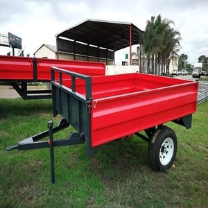 Tractor Remolque basculante hidráulico Precio barato Suministro de fábrica Remolque agrícola - Product Image 3