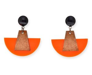 Nouvelles boucles d'oreilles en céramique artisanales pour artistes professionnels, bijoux fins de qualité, cadeau pour femmes, tendance pour mariage, fête, fiançailles - Product Image 3