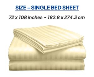 320 TC ผ้าฝ้ายลาย US ขนาดลายผ้าปูที่นอน - Product Image 5