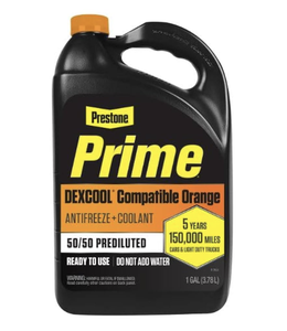 Lubricante Automotriz Prime by Prestone Antidesgaste 50/50 AF3500/F para Ford y GM Naranja - Product Image 1