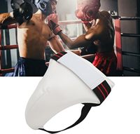 Protège-entrejambe en cuir PU EVA de qualité supérieure pour hommes, pour le taekwondo et la boxe, design confortable, séchage rapide et respirant par POWER HINT