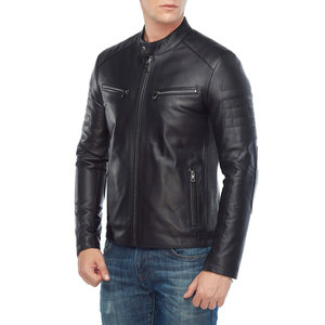 OEM Wholesale <b>Men's</b> Stylish Genuine <b>Leather</b> <b>Jacket</b> High Quality Casual Street Wear for Winter with Comfortable <b>jacket</b> for <b>men</b> - Product Image 6