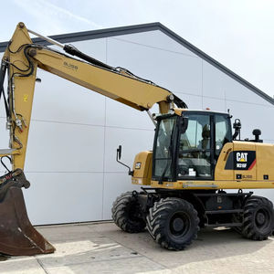 Excavatrice sur pneus d'occasion Caterpillar M316F, poids opérationnel de 15 tonnes, modèles mini 330BL 336D, moteur, boîte de vitesses, pompe à engrenages, PLC - Product Image 1