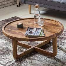 Modern Designed Round Wooden Coffee <b>Tables</b> for Home for Hotels Wholesale Prices Indian Exporter - Product Image 2