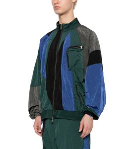 Moda calle desgaste mejor calidad ligero último diseño impermeable chaqueta cortavientos al por mayor bloque de color chaqueta de nylon - Product Image 5