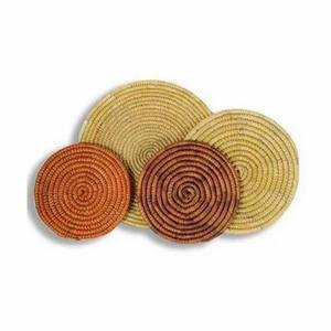 Handcrafted Wicker Placemats & <b>Coasters</b> Handmade Bamboo <b>Coasters</b> for Rattan Wicker <b>Coasters</b> for Living Room - Product Image 2