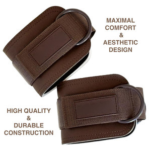 Weightlifting Ankle Straps Customized Logo New Design Adjustable Neoprene Ankle Straps - Product Image 5