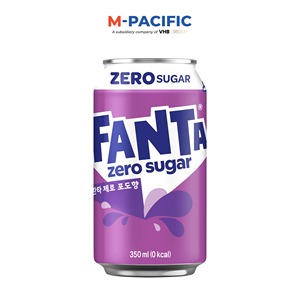 Agua Carbonatada con Sabor a Uva Fantaa Corea 2025, Exclusiva para Oficina, Sin Azúcar, 350 ml - Product Image 1