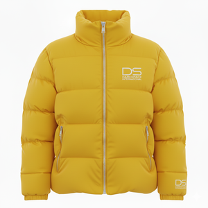 Blouson matelassé décontracté pour homme de haute qualité, style uni, avec logo personnalisé sur le devant, capuche, col montant, fermeture éclair, respirant et coupe-vent pour l'hiver - Product Image 5