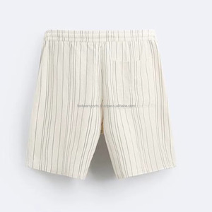 Shorts de bain décontractés pour hommes en velours côtelé respirant avec cordon de serrage, fabriqués au Pakistan, service OEM, conception ODM - Product Image 4