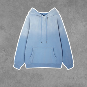 ชุดวอร์มผ้าคอตตอนพิมพ์ลายพระอาทิตย์สำหรับผู้ชายกางเกงขาบานแบบกำหนดเองชุดวอร์มผ้าสำลีมีฮู้ดชุดออกกำลังกายแบบมีฮู้ด - Product Image 3