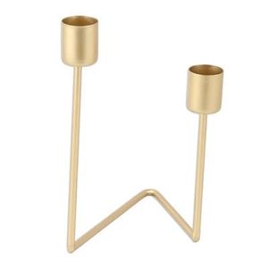 Modern Luxury <b>Candle</b> Holder Finished Gold Metal in Iron <b>Candle</b> Making <b>Mold</b> High Quality Handmade Trendy <b>Candle</b> Stick Vessel - Product Image 4