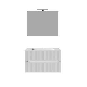 Mueble de Baño Suspendido de 70 CM con Línea Decorativa - Product Image 2