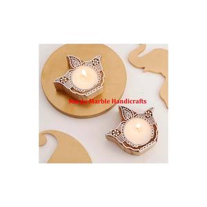 Juego de portavelas de madera de diseño limitado Premium increíble pulido Natural, curvado a mano, varias formas para regalos de cumpleaños, propósito - Product Image 3