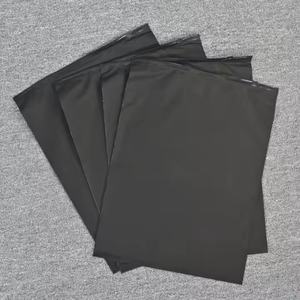 Hot bán biểu tượng tùy chỉnh PE PVC Dây Kéo Màu Đen túi khác nhau kích cỡ T-Shirt túi cho quần áo giày bao bì vận chuyển van niêm phong - Product Image 6