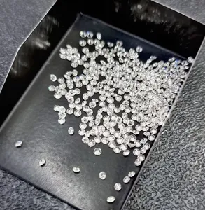 ขนาด1-1.5ความชัดเจน VVS-VS CVD เพชรตัดกลม6.50-7.40มม. สร้างเพชรหลวมมาก - Product Image 3