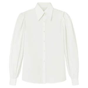 Blouse évasée élégante pour femmes en coton de haute qualité tricoté Style de mode simple Made in Vietnam Collection d'automne Vêtements décontractés - Product Image 2