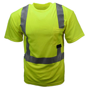 Chemises de sécurité en polyester personnalisées, toutes saisons, haute visibilité, jaunes, manches longues, vêtements de travail, uniforme, fabricant de chemises - Product Image 1