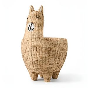 Animal shaped baskets baby storage accessories cheapest price <b>water</b> hyacinth basket <b>container</b> - Product Image 3