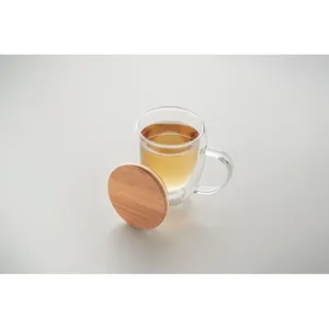 Vajilla de Vidrio Borosilicato Sostenible TIROL, Taza Elegante y Duradera para Merchandising - Product Image 1