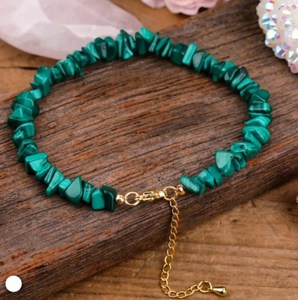 Pulsera de Latón con Cadena Ovalada de Labradorita Natural de 10-15 mm Aproximadamente para Collage, Regalo del Día de la República, Joyería de Oficina, Regalo de San Valentín - Product Image 2