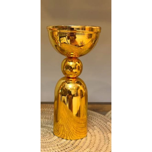 Quemador de incienso Mabkhara decorativo con estilo moderno, gran calidad, soporte de incienso de Metal chapado en oro martillado, difusor de aromaterapia - Product Image 3