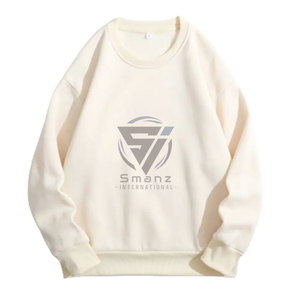 Sudadera con capucha de doble capa de forro polar lavado al por mayor, personalizada, extragrande, estampada, de longitud regular y hombros caídos - Product Image 3