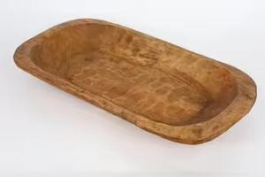 Decorative Wooden <b>Dough</b> <b>Bowl</b> Handmade Premium Quality Design Wooden <b>Dough</b> <b>Bowl</b> in Natural Finishing Elegant for Kitchen Home Use - Product Image 3