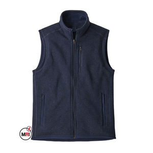 Chaleco Clásico de Lona Recubierta para Hombre, Chaqueta Acolchada, Ropa de Otoño, Cortavientos, Suave, Informal, con Bolsillos - Product Image 5