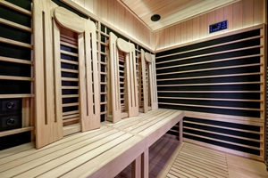 Cabina Completa de Infrarrojos de Espectro Completo para 4 Personas con Luz Roja Integrada + ENVÍO GRATUITO - Product Image 6