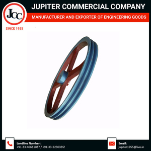 Rueda de polea CI de la mejor calidad, herramienta de vehículo esencial para mantenimiento y reparación, tipo de correa en V, precio bajo - Product Image 2