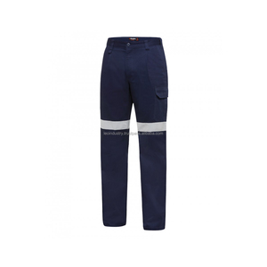 Overoles de Color Sólido 100% Poliéster al por Mayor, Pantalones Cargo Casuales Holgados de Cintura Alta con Múltiples Bolsillos para Hombre - Product Image 3