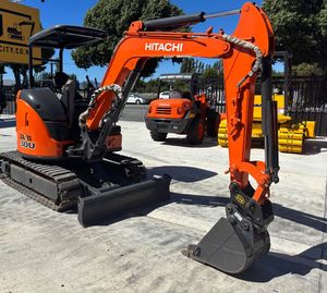 Mini-excavatrice Hitachi 3 tonnes ZX30U-5A neuve/d'occasion, importée d'origine, petite, avec moteur et composants de transmission. - Product Image 5